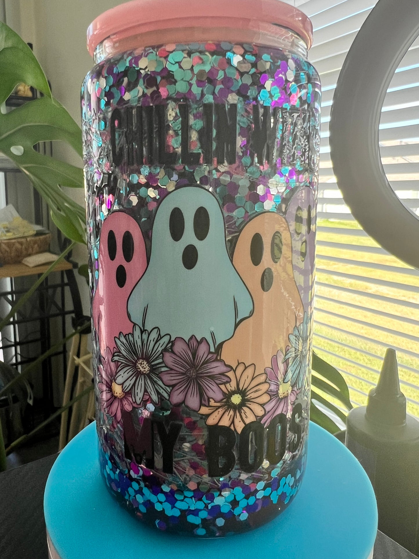 16oz glass tumbler