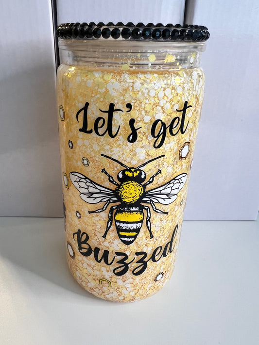 Let’s get buzzed with bling lid