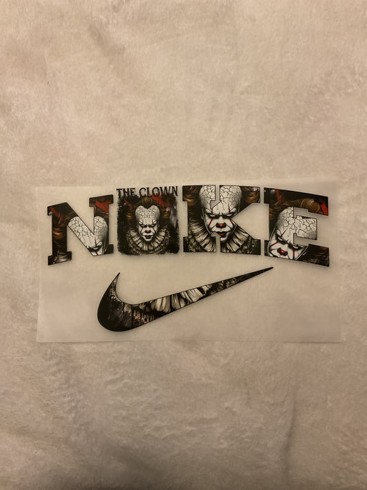 The Clown T-shirt transfer