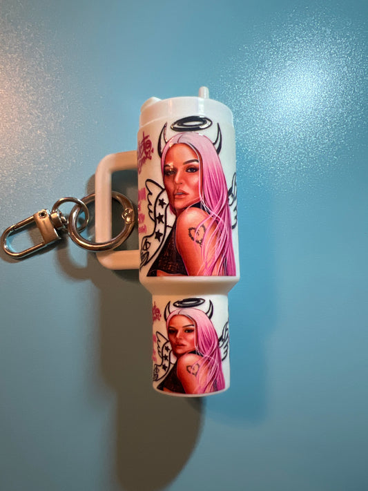 Tumbler keychain