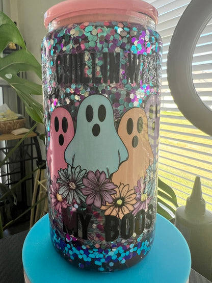 16oz glass tumbler