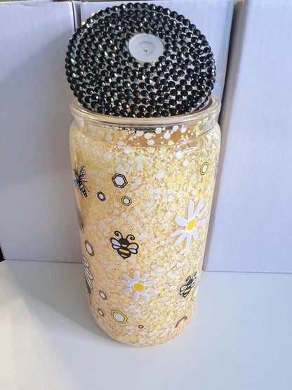 Let’s get buzzed with bling lid
