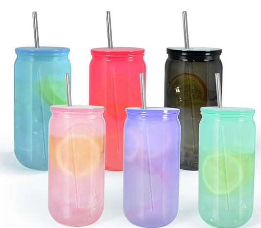 16oz Plastic Mason Jar